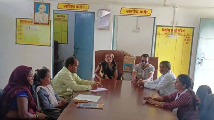 जिले के विभिन्न ग्रामों में ग्राम सभाओं का किया गया आयोजन