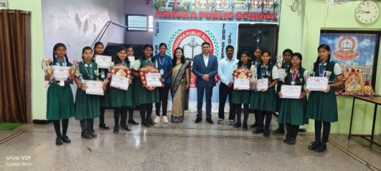 जिला स्तरीय खेलकूद में एपीएस का दबदबा