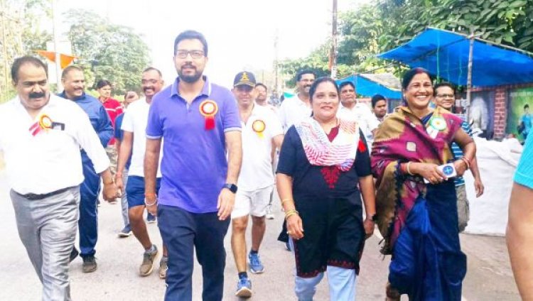 राष्ट्रीय एकता दौड़, सद्भावना की ली शपथ