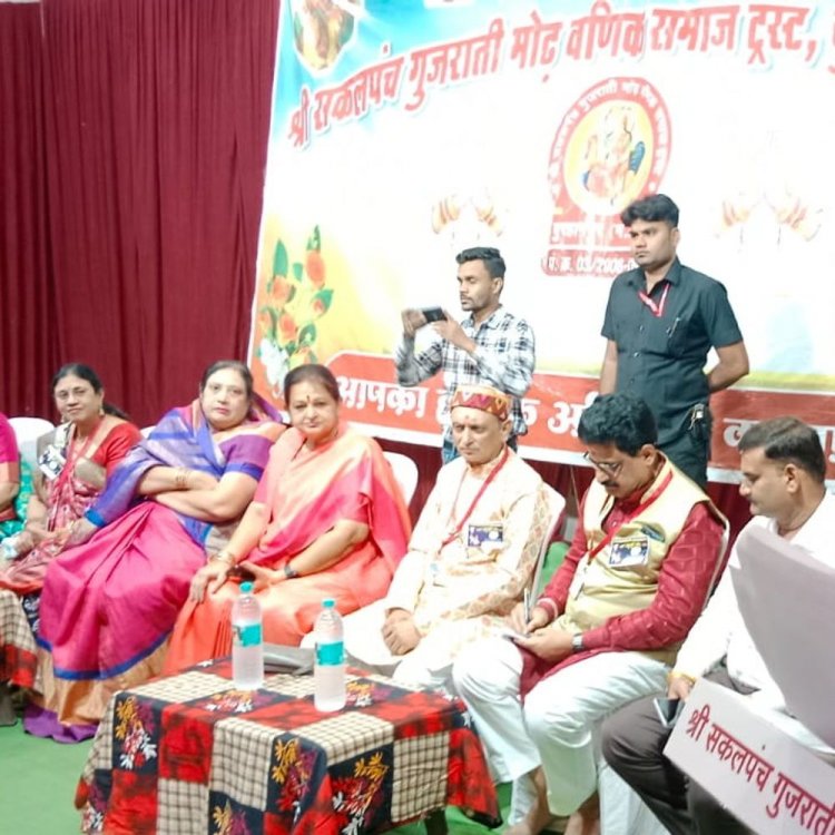 बुरहानपुर में गुजरती समाज का गरबा महोत्सव:दीपावली पर 3 दिनों से चल रहा कार्यक्रम, आज होगा समापन