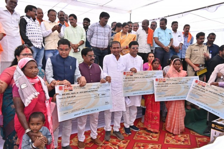 रायपुर : हम संगठित होकर आगे बढ़ सकते हैं - मंत्री श्री टंकराम वर्मा