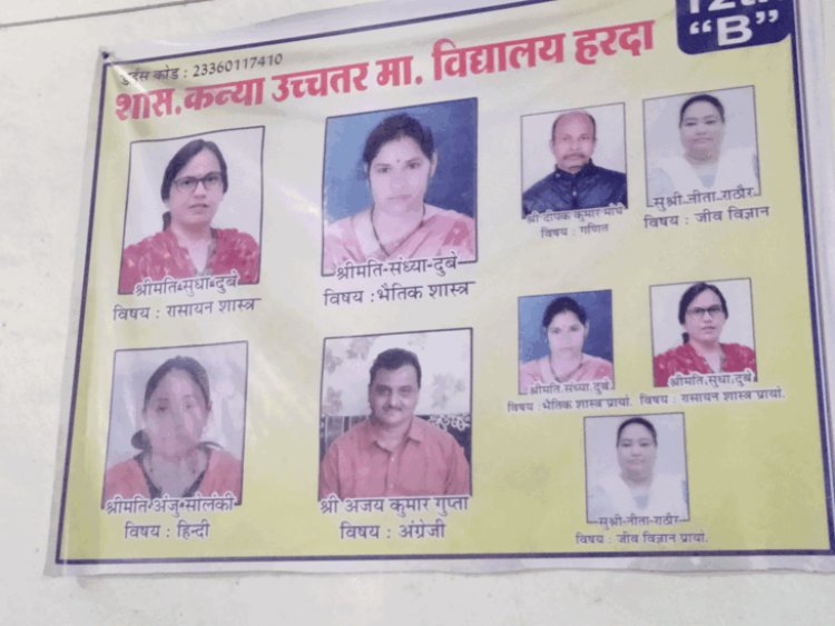 सरकारी स्कूलों में शिक्षकों की फोटो लगेंगी:पदस्थ टीचर की जगह फर्जी शिक्षकों के मामले के बाद शिक्षा विभाग का फैसला