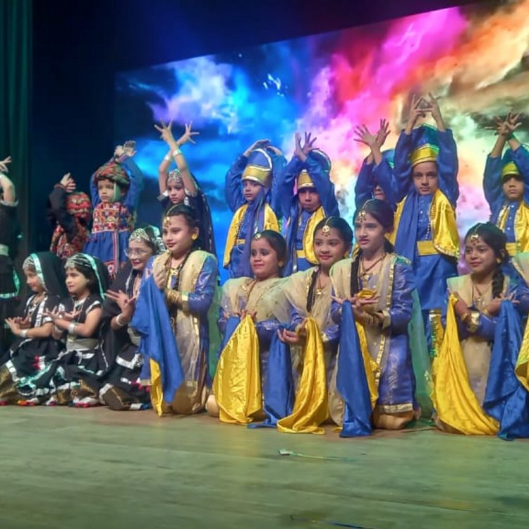 बाल भवन स्कूल के वार्षिक उत्सव का शानदार समापन:छात्रों ने बिखेरे संस्कृति और कला के रंग