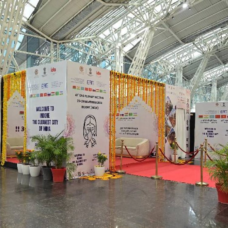 यूरेशियन ग्रुप बैठक में आएंगे 24 देशों के 112 डेलीगेट्स:मनी लॉन्ड्रिंग और टेरर फंडिंग पर होगी चर्चा; राजबाडा, 56 दुकान, सराफा चौपाटी जाएंगे मेहमान