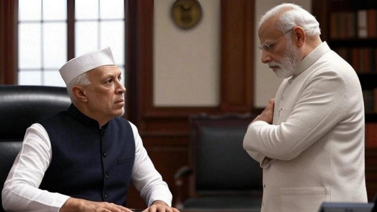 जवाहरलाल नेहरू का एआई में पुनर्जन्म हुआ है। वे हर चीज का दोष अपने ऊपर ले रहे हैं और मोदी को खरी-खोटी सुना रहे हैं।