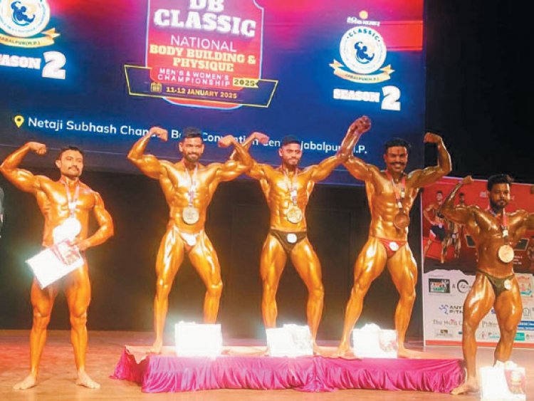 राष्ट्रीय बॉडीबिल्डिंग में कबीरधाम के सूरज को कांस्य