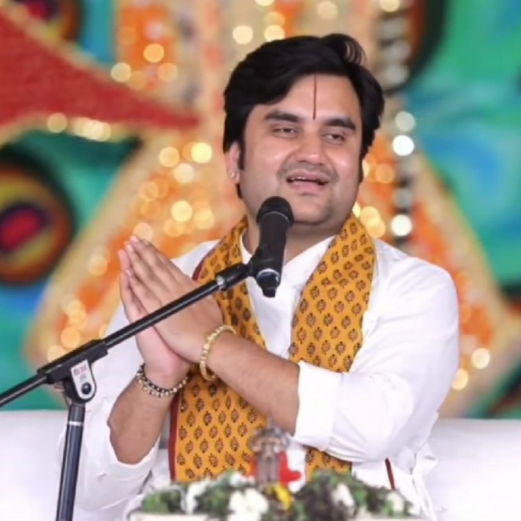 श्रेय लेने की होड़ में मत रहो,मैं-मैं नहीं करना चाहिए:सागर में पं. इंद्रेश उपाध्याय बोले- जो कर रहे हैं ठाकुरजी कर रहे हैं